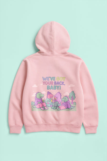 Emotional Support Hoodie – Dino Edition