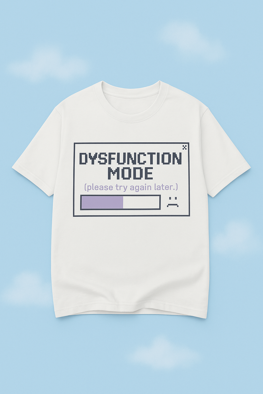 Dysfunction Mode – Pixel Graphic T-Shirt