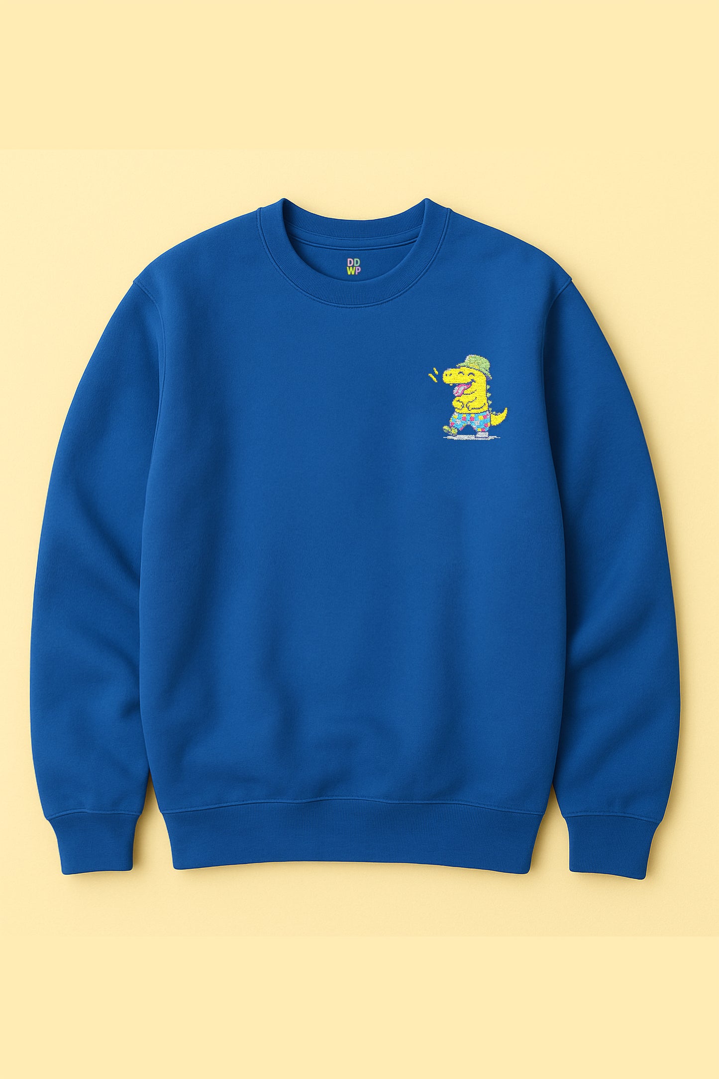 Pixel Party Dino – Blue Screen Edition