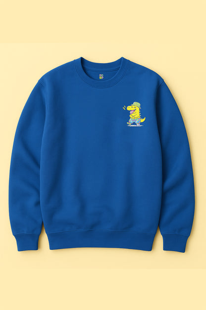 Pixel Party Dino – Blue Screen Edition