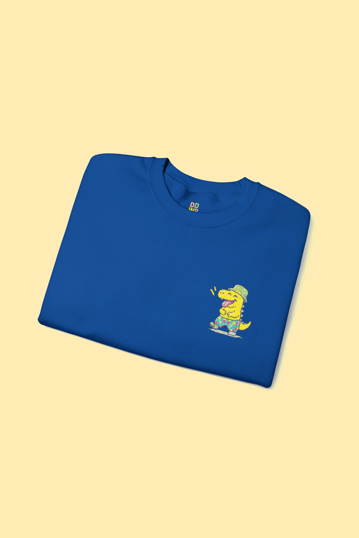 Pixel Party Dino – Blue Screen Edition